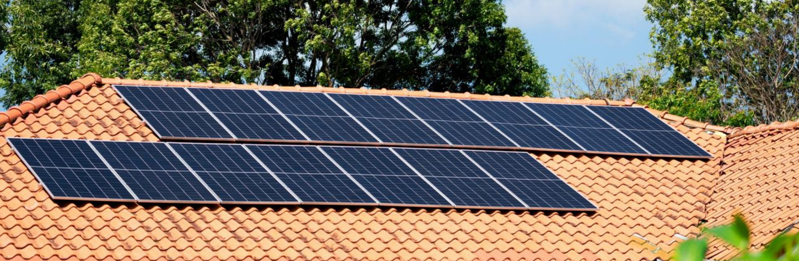Solar Panels Installed on roof