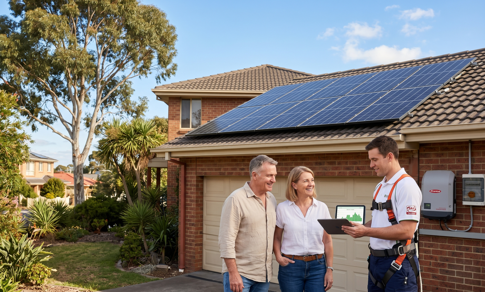 6.6 kW solar system