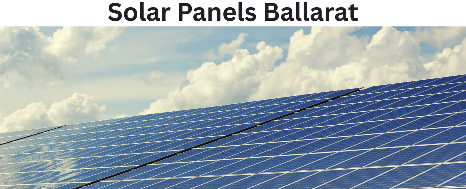Solar Panels Ballarat